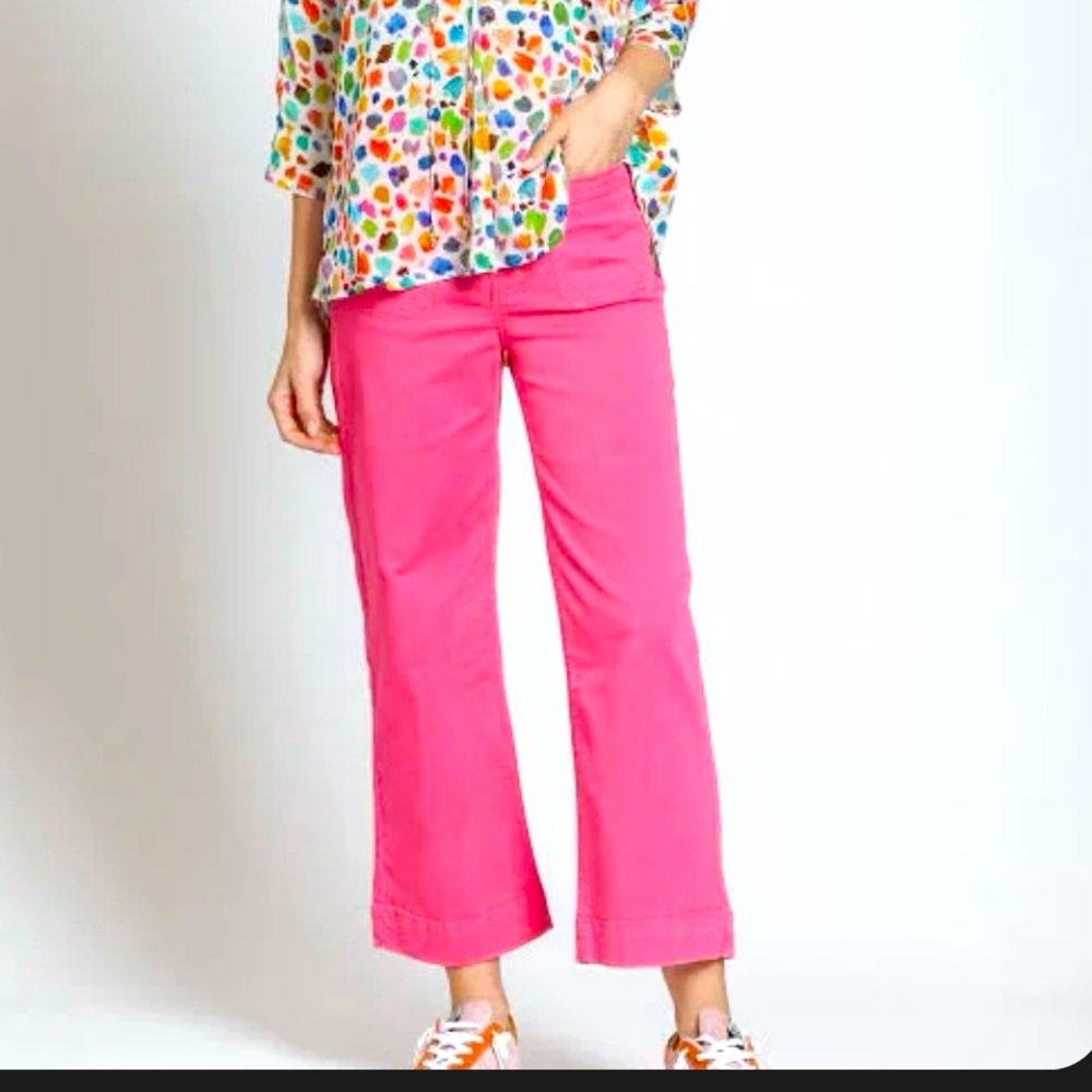 Celebrity Blues pant pale Pink‎ size 1 Dress Cropped Women's career Pants